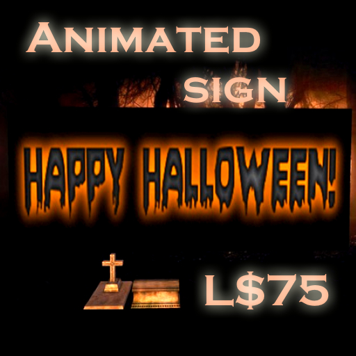 Happy Halloween sign