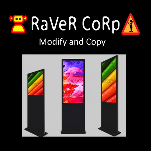 display screen for business sign