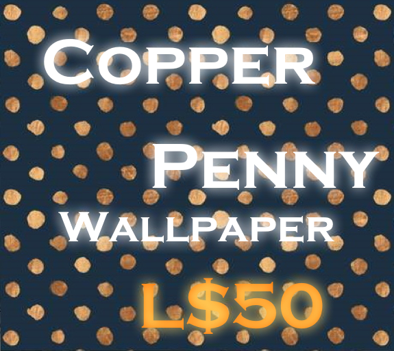Copper Penny Wallpaper [boxed]