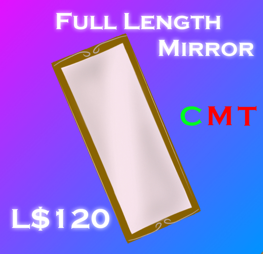 Wall Mounted Full-length Mirror [boxed]