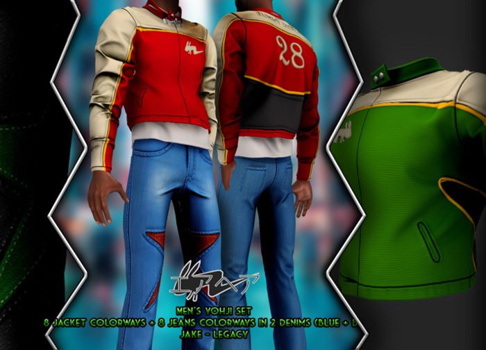 AxH - Men's Yohji Green Racing Jacket