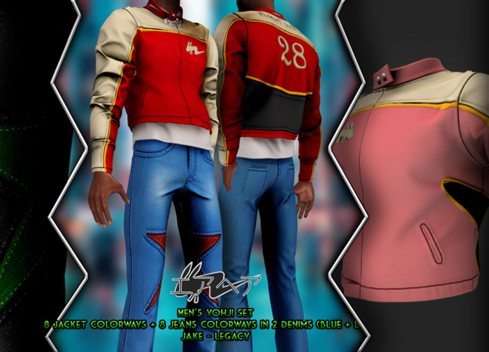 AxH - Men's Yohji Pink Racing Jacket