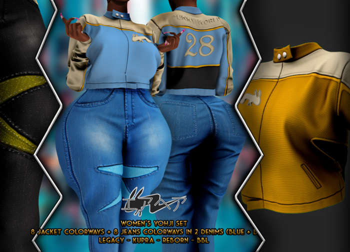 AxH - Women's Yohji Yellow Racing Jacket