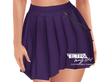 TETRA - Vanity pleated skirt (Ultraviolet)