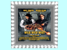 Lighted Movie Poster-Wild Wild West