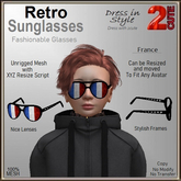 Retro Sunglasses [2cute] France