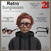 Retro Sunglasses [2cute] USA
