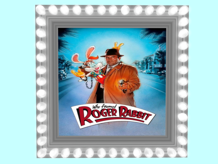 Lighted Movie Poster-Roger Rabbit