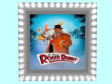Lighted Movie Poster-Roger Rabbit