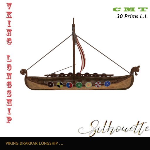 [Silhouette] - Viking Longship