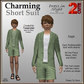 Charming Short Suit [2cute] Sage