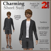 Charming Short Suit [2cute] Tundora