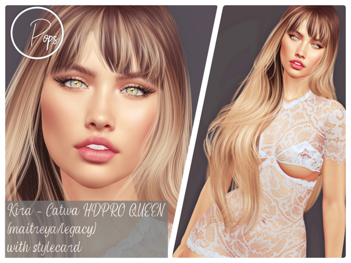 PopsStore Kira shape CatwaHDPro Queen
