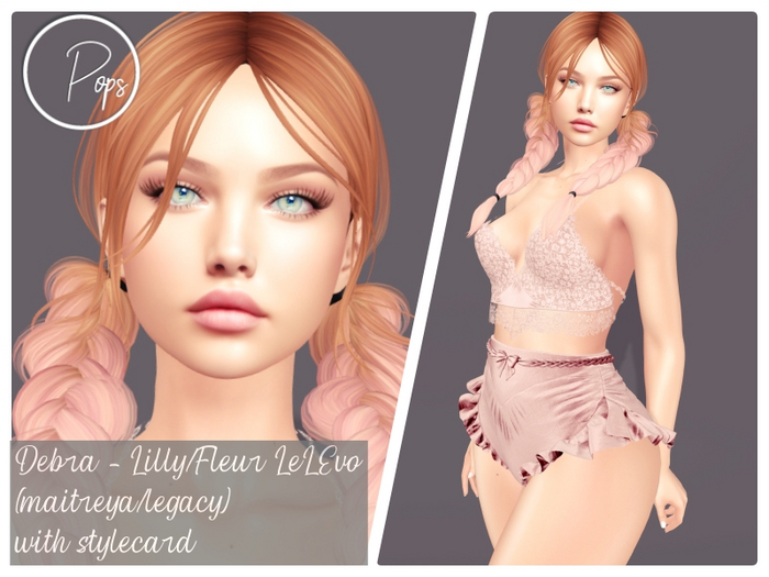 PopsStore Debra Shape LeL Lilly/Fleur