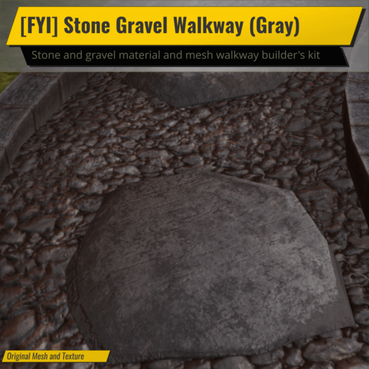 [FYI] Stone Gravel Walkway (Gray)