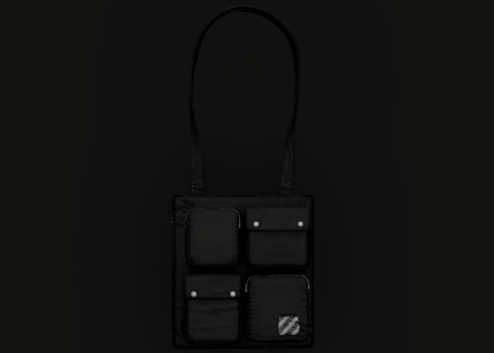 -JUVE- Blocky Bag BLACK   