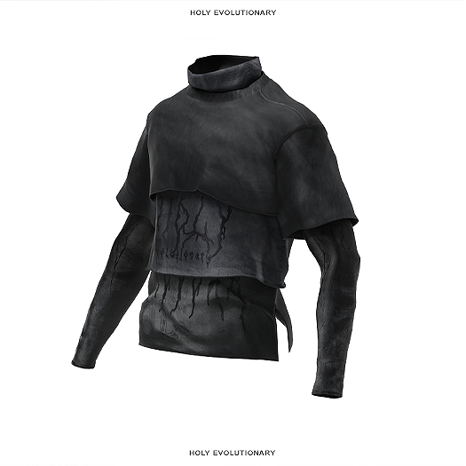 Holy Evolutionary. Provoke Shirt "Black"