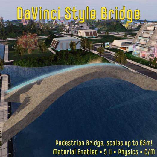 DaVinci Futuristic Bridge - by MechaBun