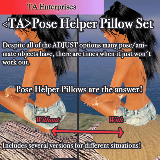 <TA>Pose Helper Pillow Set