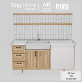 Atelier Burgundy + Pitaya . Tiny Home . Tiny Kitchen *REZ*