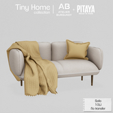 Atelier Burgundy + Pitaya . Tiny Home . Tiny Sofa *REZ*