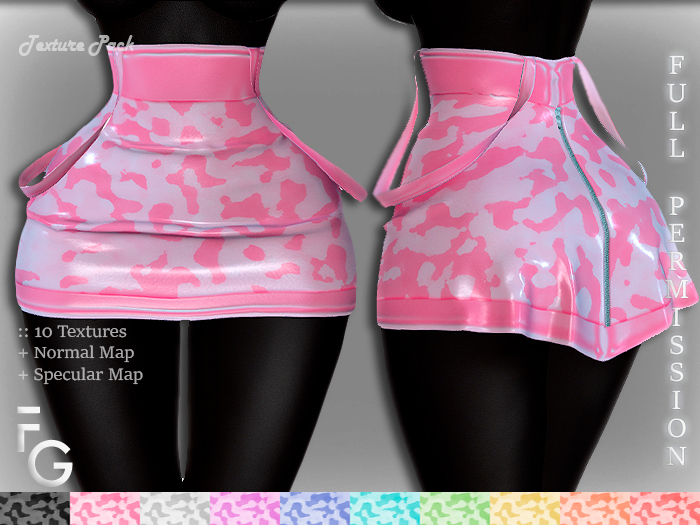 .Fragile. PACK I - 10 Textures for SHINE SKIRT STAR