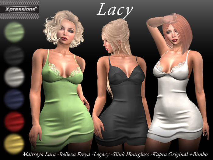 [Xprs] - Lacy Dress FATPACK