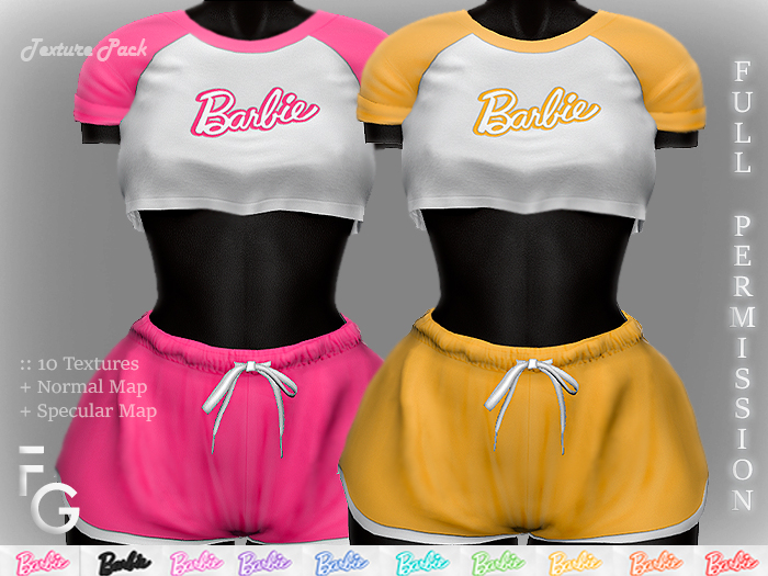 .Fragile. PACK I - 10 Textures for CM71 Cropped Tee V1