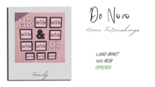 ..De Novo.. Mr & Mr Frame Box