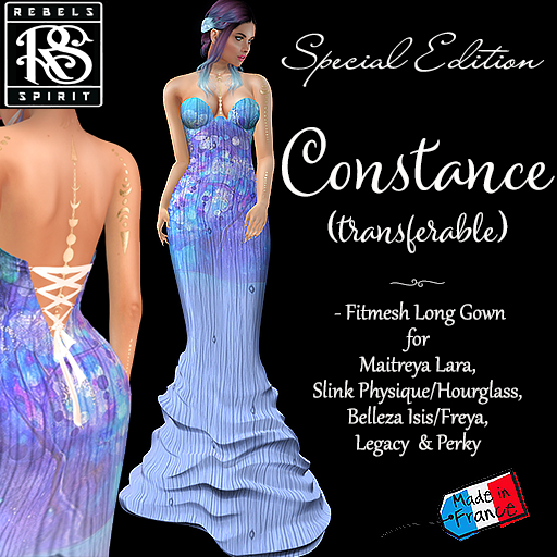 RebelsSpirit - SPECIAL EDITION CONSTANCE Gown - TRANSFER