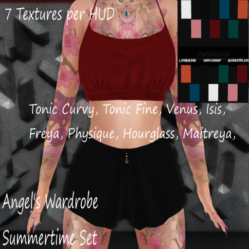 Angel's Wardrobe-Summertime Short Set