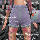 Angel's Wardrobe-High Waisted Shorts