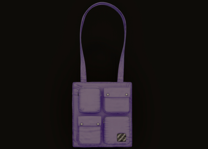 -JUVE- Blocky Bag PURPLE