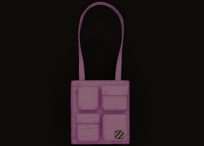 -JUVE- Blocky Bag VIOLET  