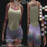 Angel's Wardrobe Tank & Shorts Set Mait ONLY