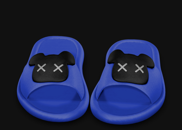 -JUVE- Juve Slides (Blueberry)