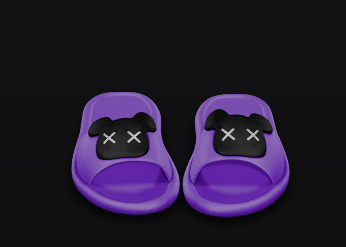 -JUVE- Juve Slides (Grape)