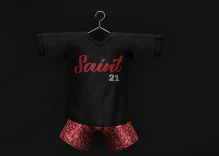 Saint Set (black/red)