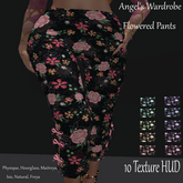 Angel's Wardrobe Flowered Pants
