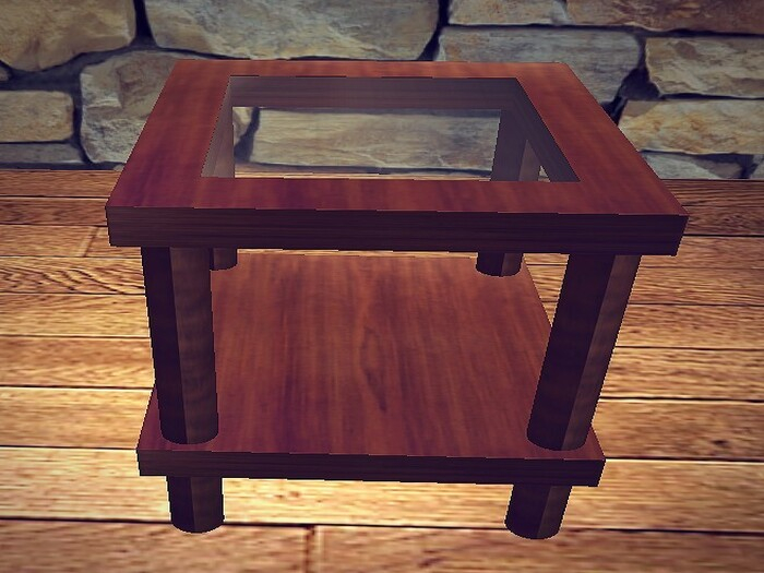 Oak Side Table