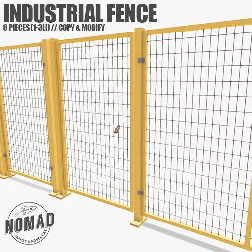 NOMAD // INDUSTRIAL FENCE // YELLOW