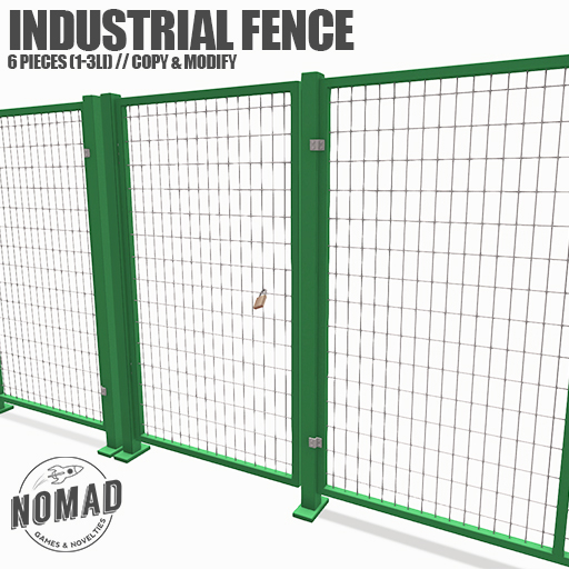NOMAD // INDUSTRIAL FENCE // GREEN