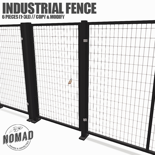 NOMAD // INDUSTRIAL FENCE // BLACK