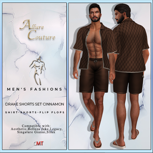 Drake Shorts Set Cinnamon (Add)