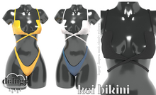 deluge . kei bikini top - BLK [bxd]