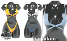 deluge . kei bikini top - BB.BLU [bxd]
