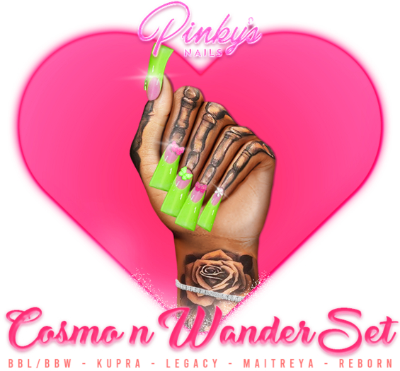 !! Pinky's Nails !! Cosmo & Wander Set ' Duck