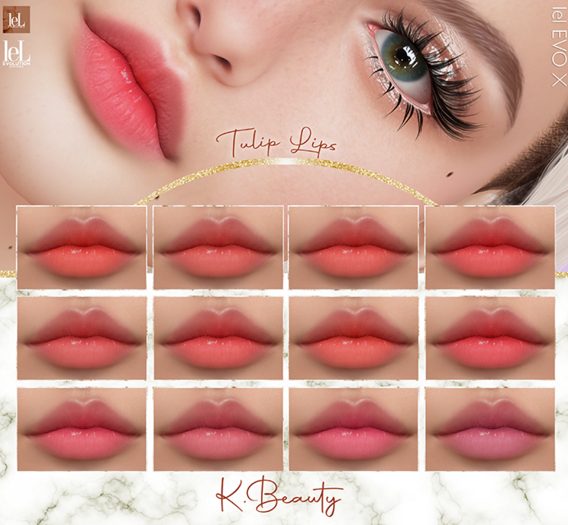 K.BEAUTY - TULIP LIPS - LELUTKA EVO - EVO X