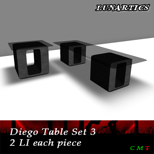 Lunartics - diego table set 3
