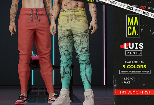 MACA. Luis Pants Fatpack